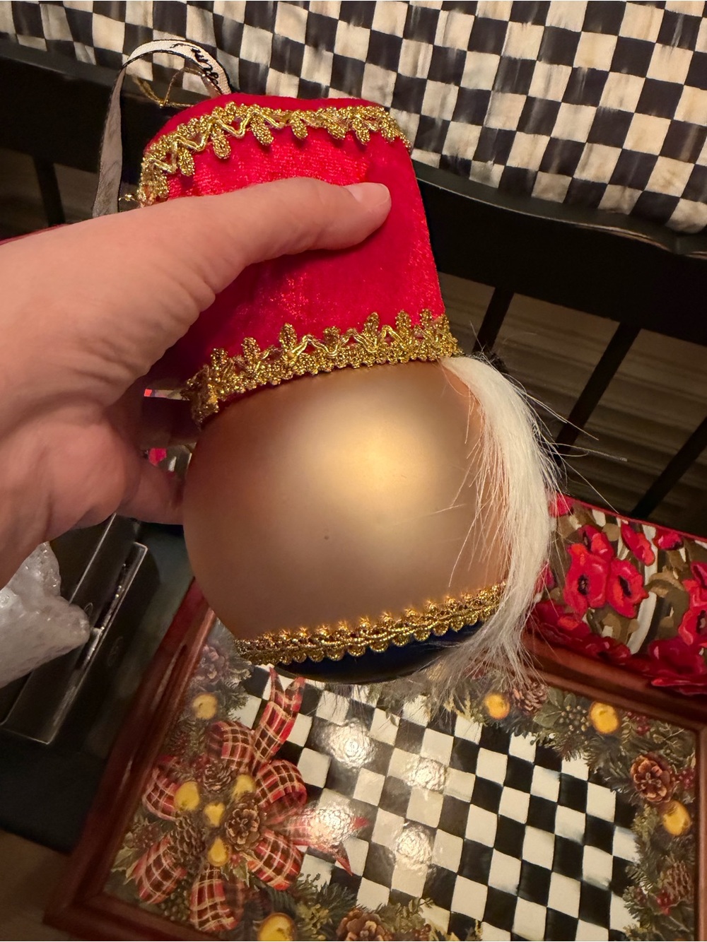 Nutcracker Large ornament - Picture 2 of 2